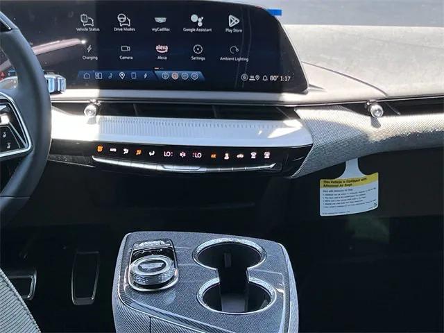 new 2025 Cadillac OPTIQ car, priced at $56,215