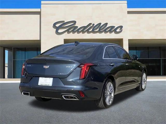 new 2025 Cadillac CT4 car, priced at $43,165