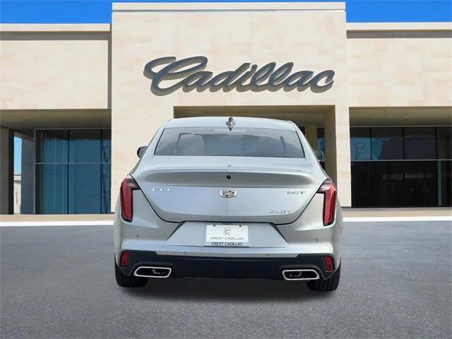 new 2025 Cadillac CT4 car, priced at $38,215