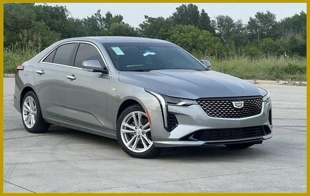 new 2025 Cadillac CT4 car, priced at $38,215