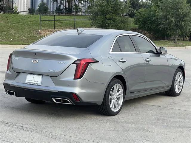 new 2025 Cadillac CT4 car, priced at $38,215