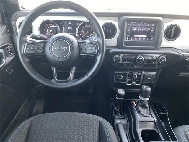 used 2021 Jeep Wrangler Unlimited car, priced at $29,252
