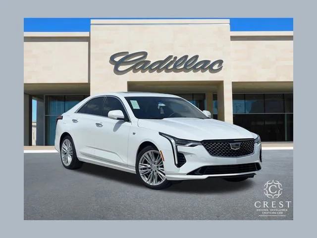 new 2025 Cadillac CT4 car, priced at $44,040