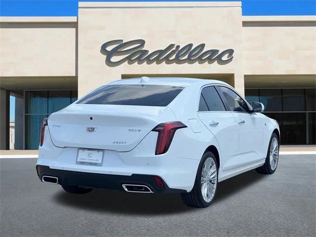 new 2025 Cadillac CT4 car, priced at $44,040