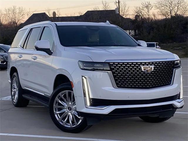 used 2021 Cadillac Escalade car, priced at $75,128