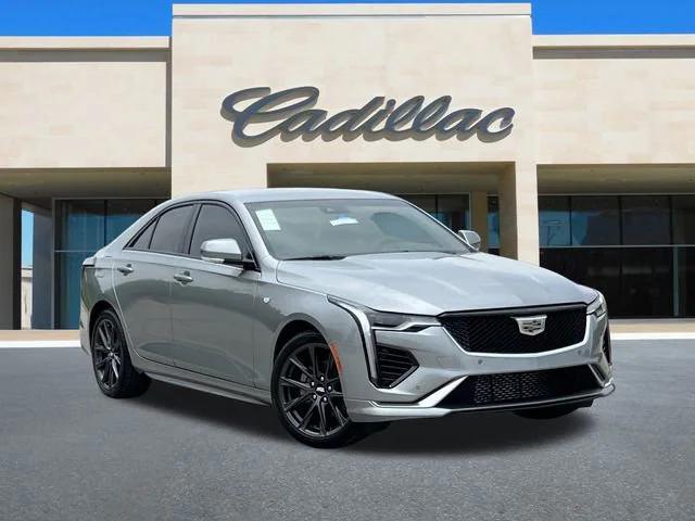 new 2025 Cadillac CT4 car, priced at $46,915