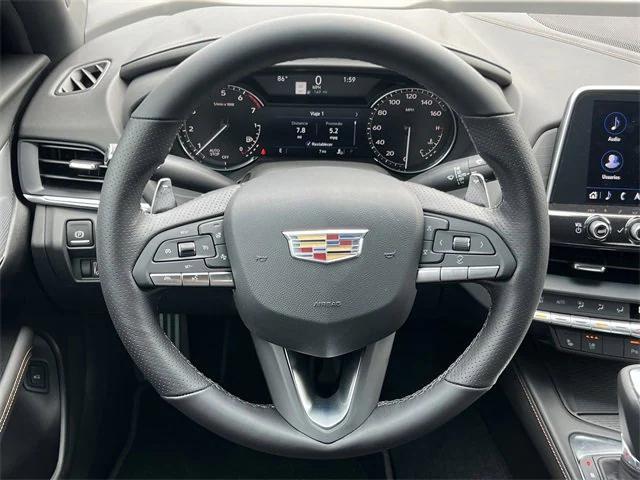 new 2025 Cadillac CT4 car, priced at $46,915
