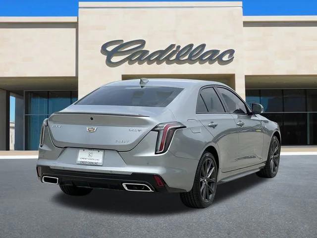 new 2025 Cadillac CT4 car, priced at $46,915
