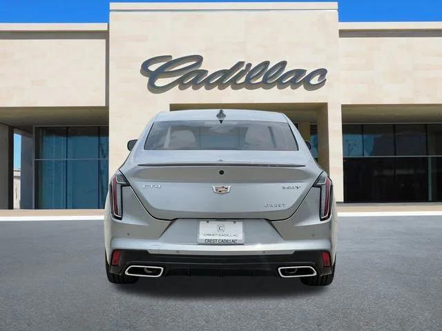new 2025 Cadillac CT4 car, priced at $46,915