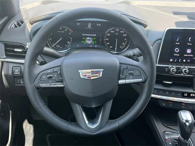new 2025 Cadillac CT4 car, priced at $42,640