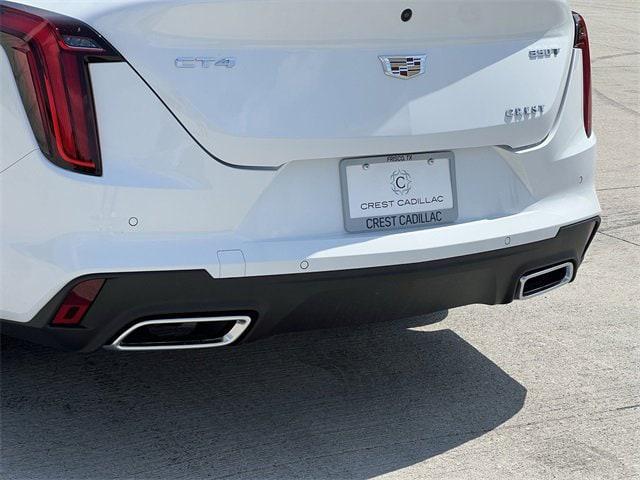 new 2025 Cadillac CT4 car, priced at $42,640