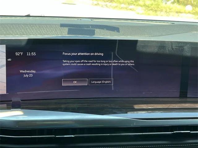 new 2025 Cadillac Escalade car, priced at $111,220