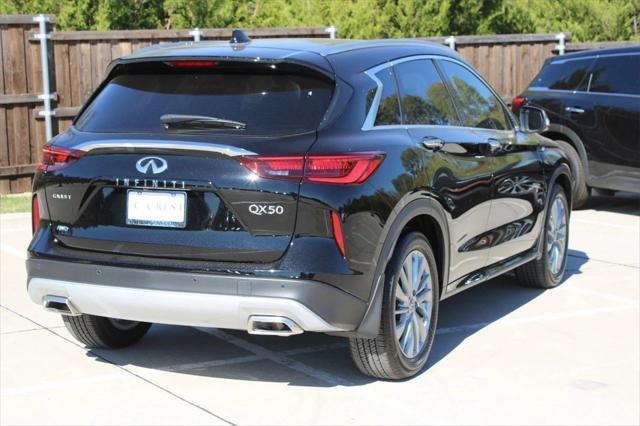 new 2024 INFINITI QX50 car, priced at $44,211