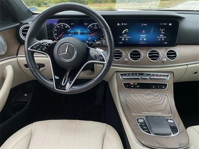 used 2021 Mercedes-Benz E-Class car, priced at $37,696