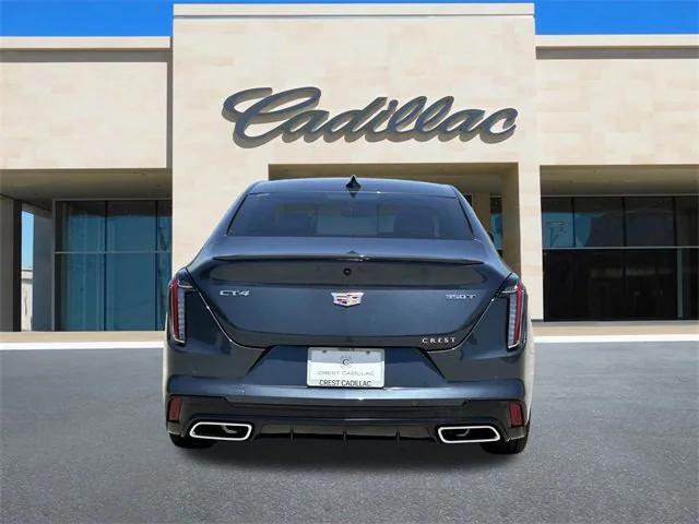 new 2025 Cadillac CT4 car, priced at $47,465
