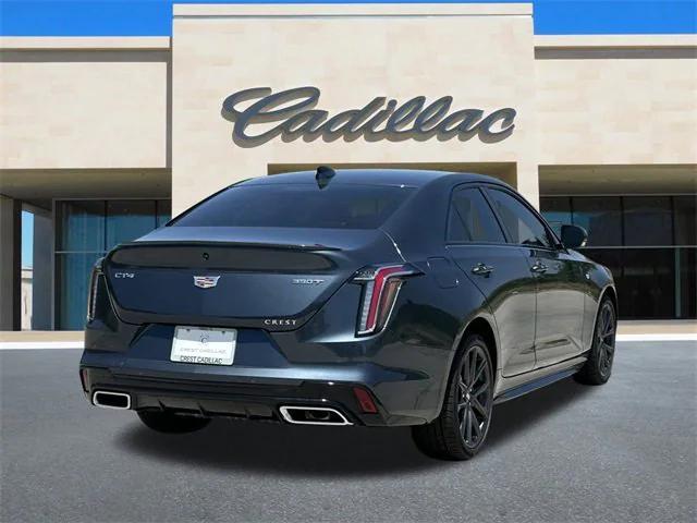 new 2025 Cadillac CT4 car, priced at $47,465