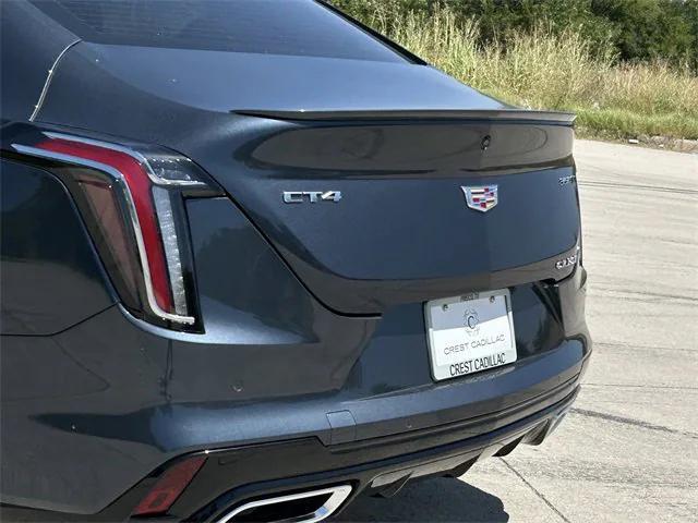 new 2025 Cadillac CT4 car, priced at $47,465