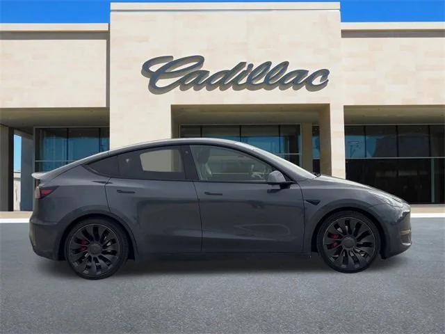 used 2021 Tesla Model Y car, priced at $27,166