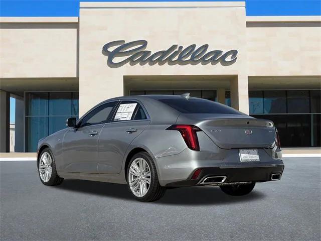 new 2025 Cadillac CT4 car, priced at $43,165