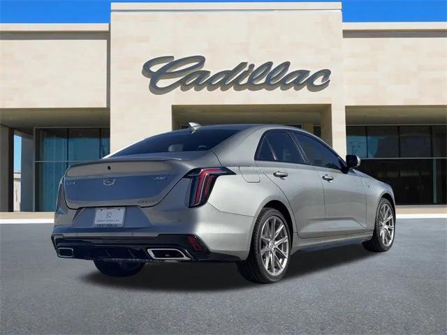 new 2025 Cadillac CT4 car, priced at $44,365