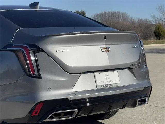 new 2025 Cadillac CT4 car, priced at $44,365