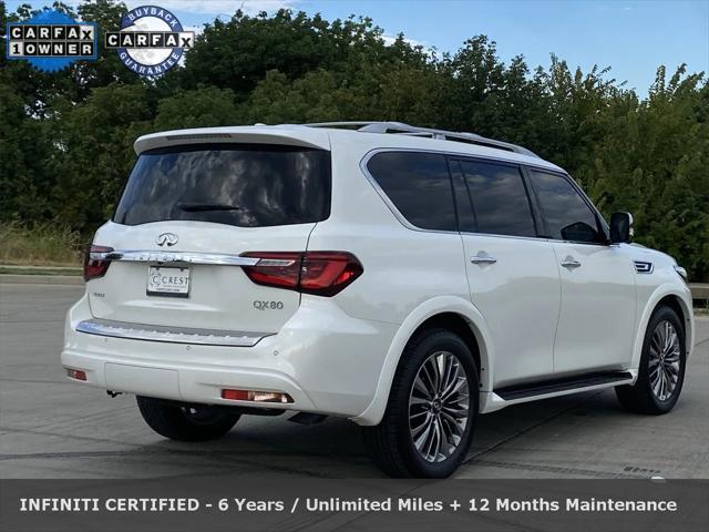 used 2021 INFINITI QX80 car, priced at $41,988