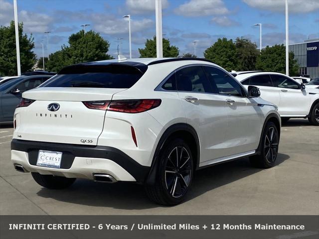 used 2023 INFINITI QX55 car, priced at $39,888