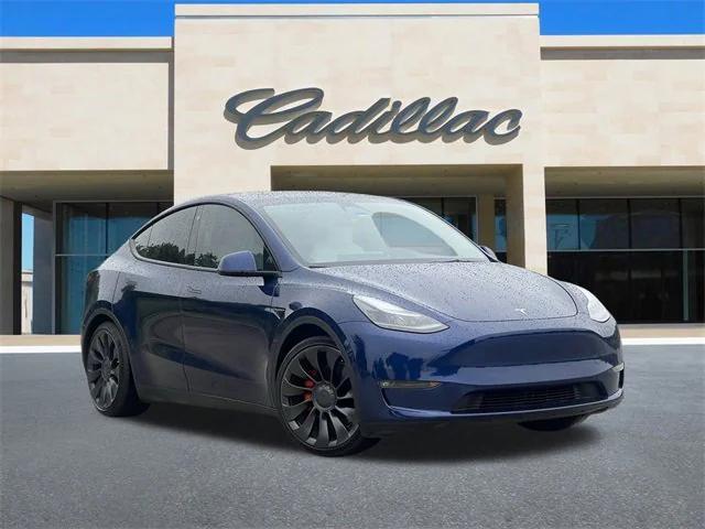 used 2022 Tesla Model Y car, priced at $29,999