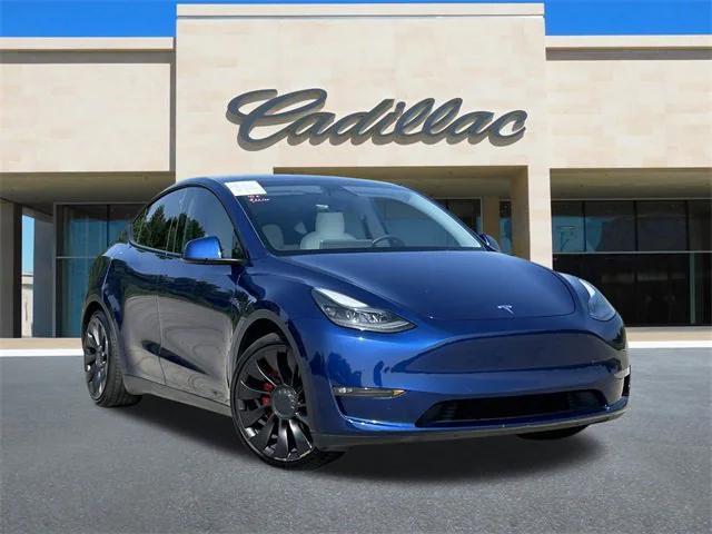 used 2022 Tesla Model Y car, priced at $29,999