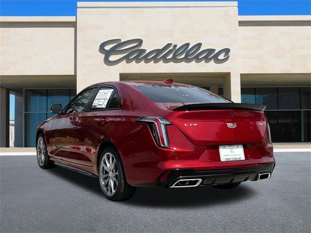 new 2024 Cadillac CT4 car, priced at $50,475