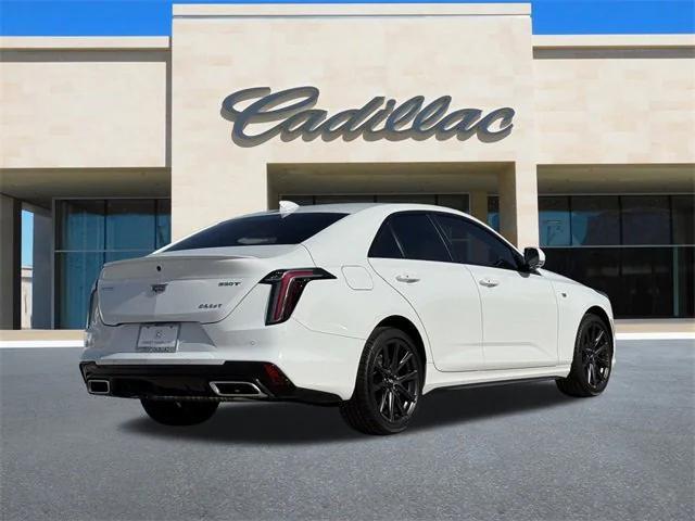 new 2025 Cadillac CT4 car, priced at $43,740