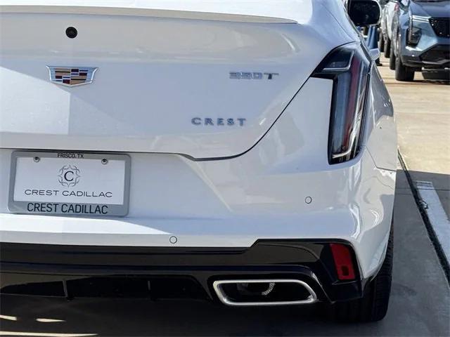 new 2025 Cadillac CT4 car, priced at $43,740