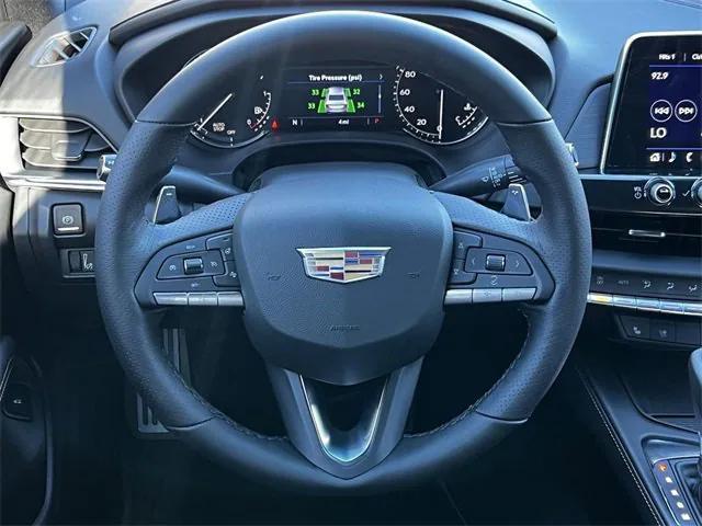 new 2025 Cadillac CT4 car, priced at $49,463