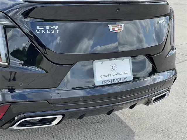 new 2025 Cadillac CT4 car, priced at $47,340