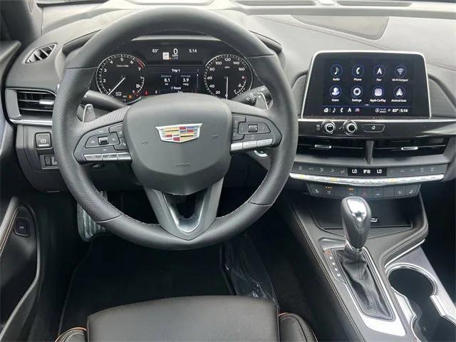 new 2025 Cadillac CT4 car, priced at $47,340