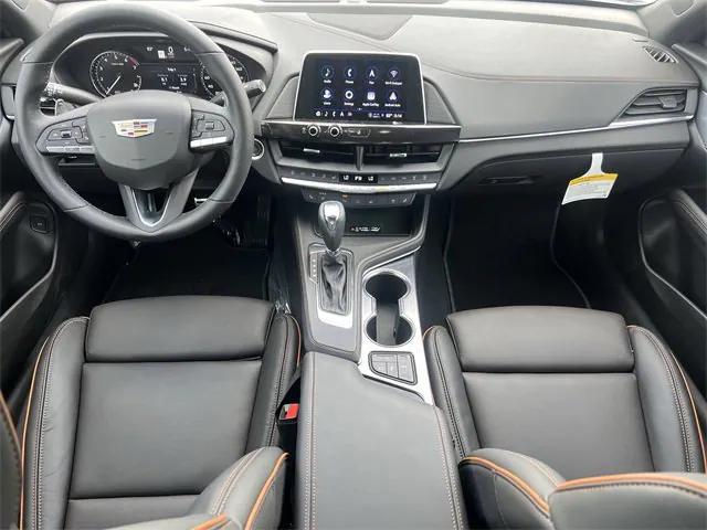 new 2025 Cadillac CT4 car, priced at $47,340