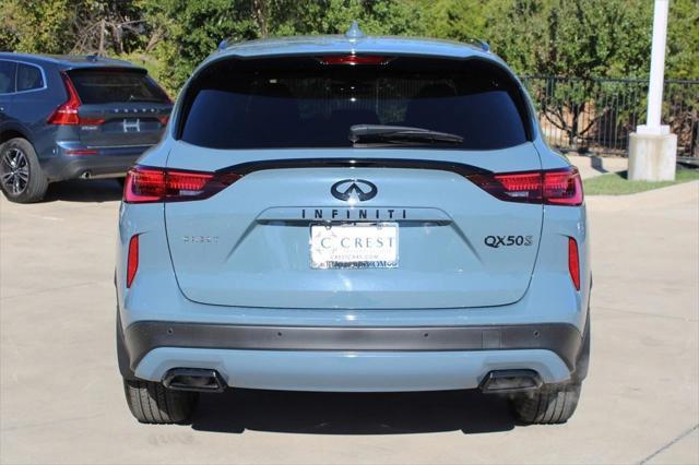 new 2024 INFINITI QX50 car, priced at $48,319