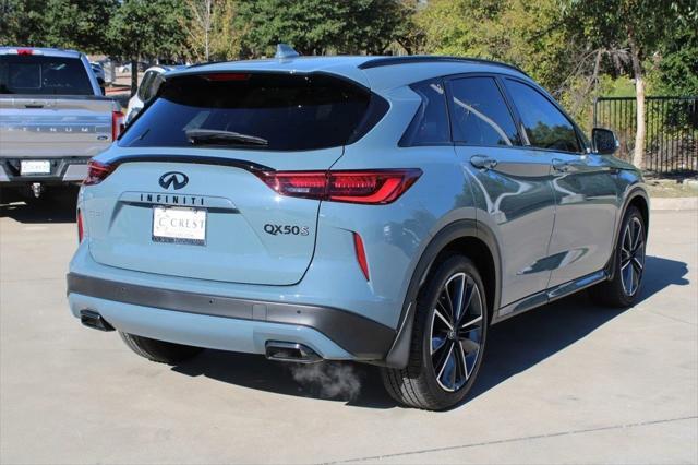 new 2024 INFINITI QX50 car, priced at $48,319