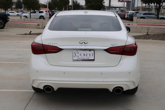 new 2024 INFINITI Q50 car, priced at $42,395