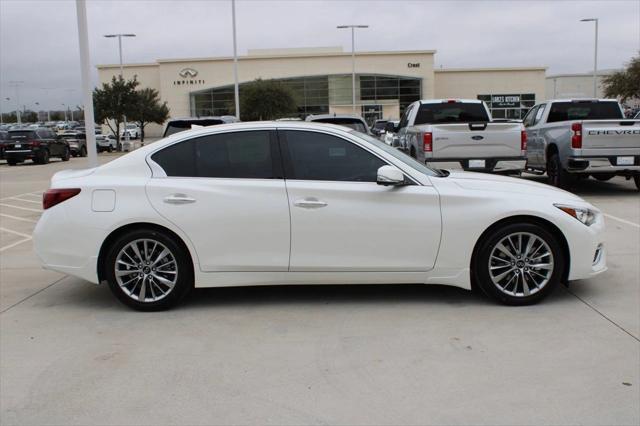 new 2024 INFINITI Q50 car, priced at $42,395