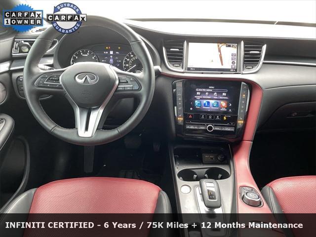 used 2024 INFINITI QX50 car, priced at $41,998