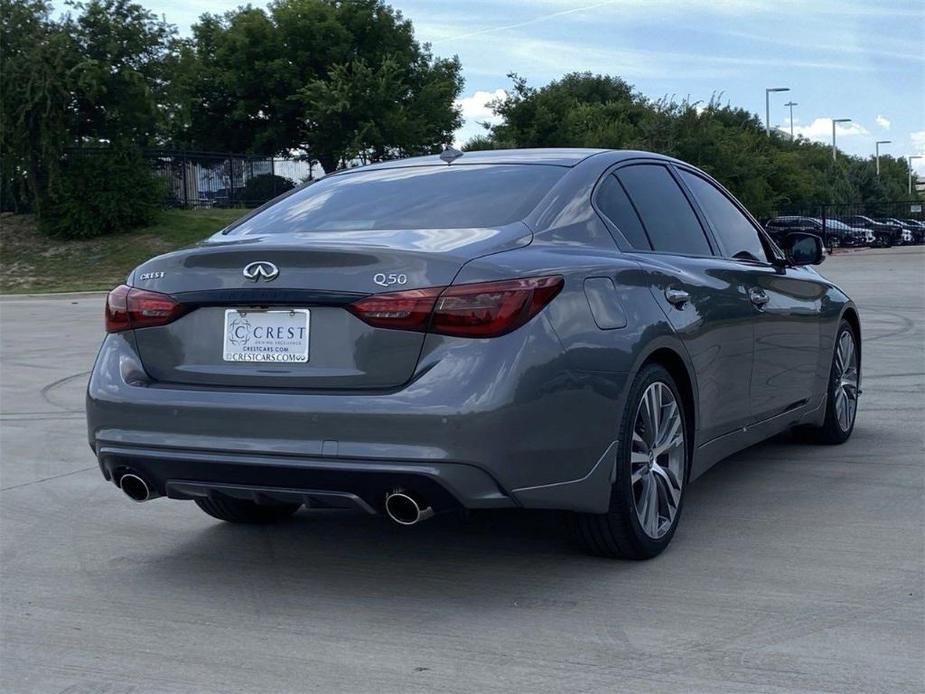 new 2024 INFINITI Q50 car, priced at $48,328