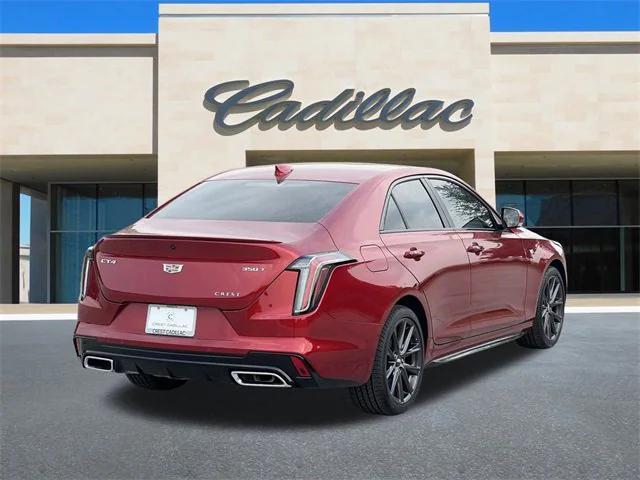 new 2025 Cadillac CT4 car, priced at $48,065