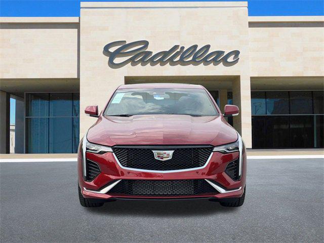 new 2025 Cadillac CT4 car, priced at $48,065