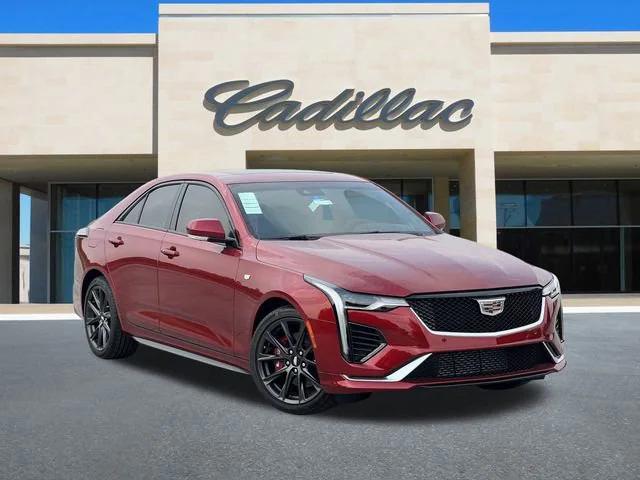 new 2025 Cadillac CT4 car, priced at $48,065