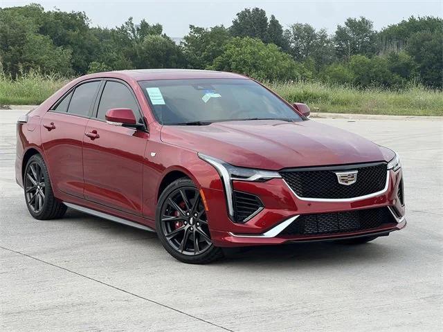 new 2025 Cadillac CT4 car, priced at $48,065