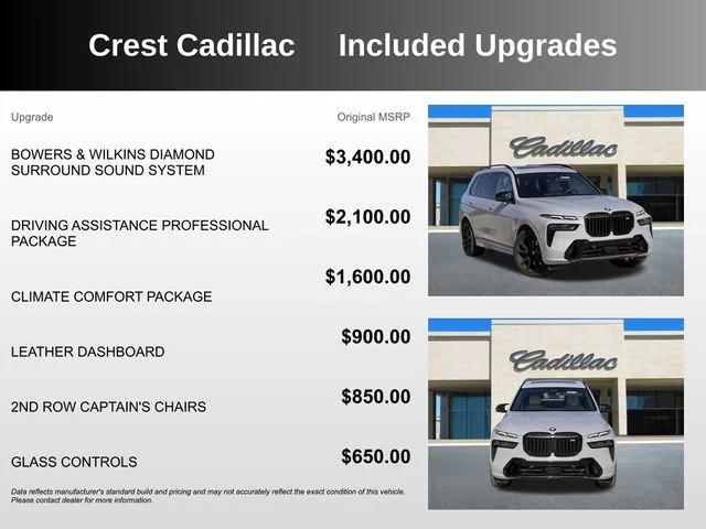 used 2024 BMW X7 car, priced at $76,999