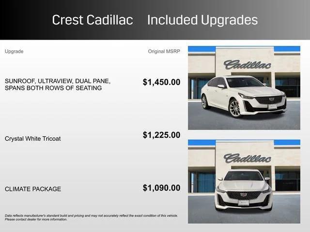used 2024 Cadillac CT5 car, priced at $39,222