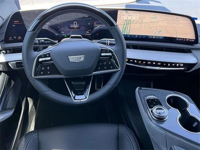 new 2025 Cadillac OPTIQ car, priced at $55,615