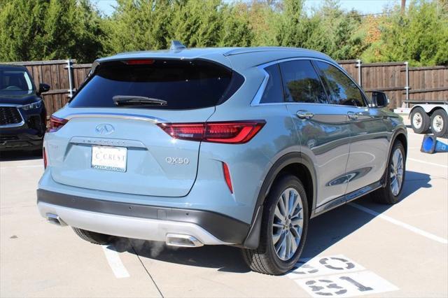 new 2024 INFINITI QX50 car, priced at $43,838